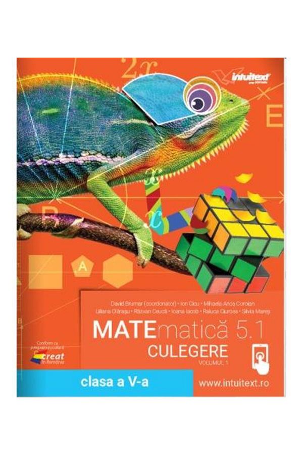 Editura Intuitext-Culegere de matematica. Clasa a V-a 2024. Volumul 1
