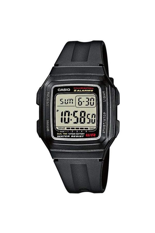 Casio-Ceas Casio, Collection F F-201W-1ADF 1