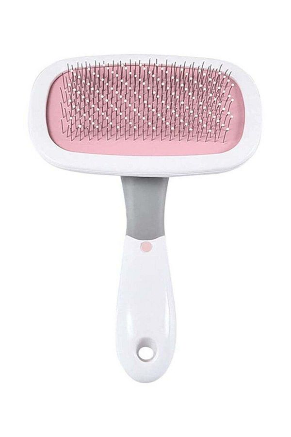 COOYA-Pet Deshedding Tool,360°Rotatable,with Convex Point,Comfort Grip and Thumb Rest,Provide Massage 1