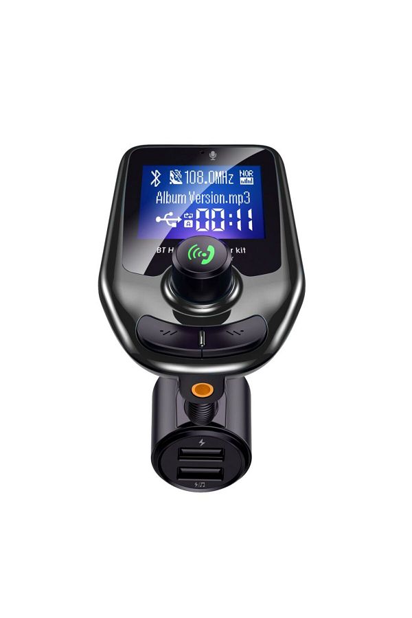 JustZEN-Modulator FM automat JustZEN® D 4, afișaj LCD 1,8 inch, microSD, card de schimbare rapidă 3.0, intrare auxiliară, handsfree 1