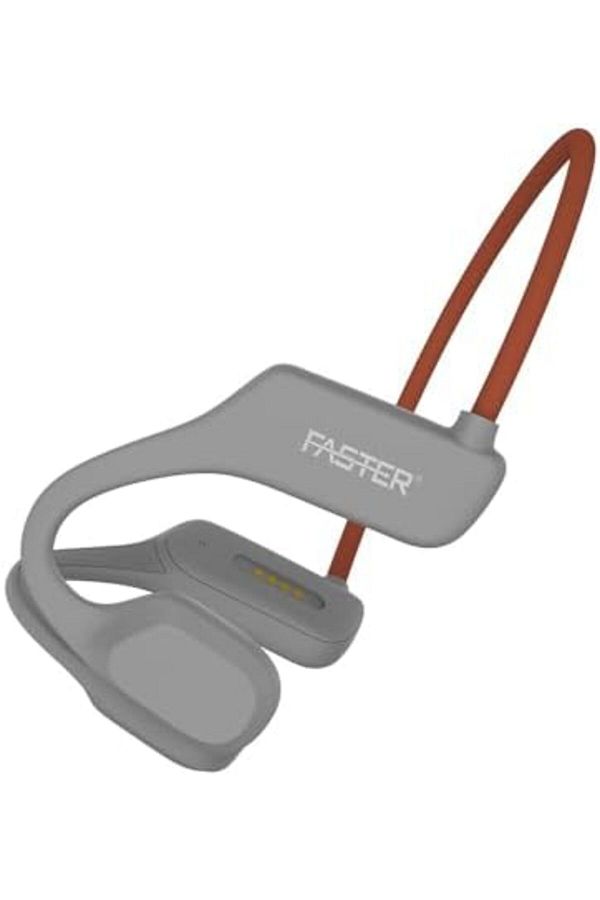 Faster-AS18 Bone Conduction Bluetooth Wireless Headphones - Open-Ear Sports Earbuds with Built-in Mi 1