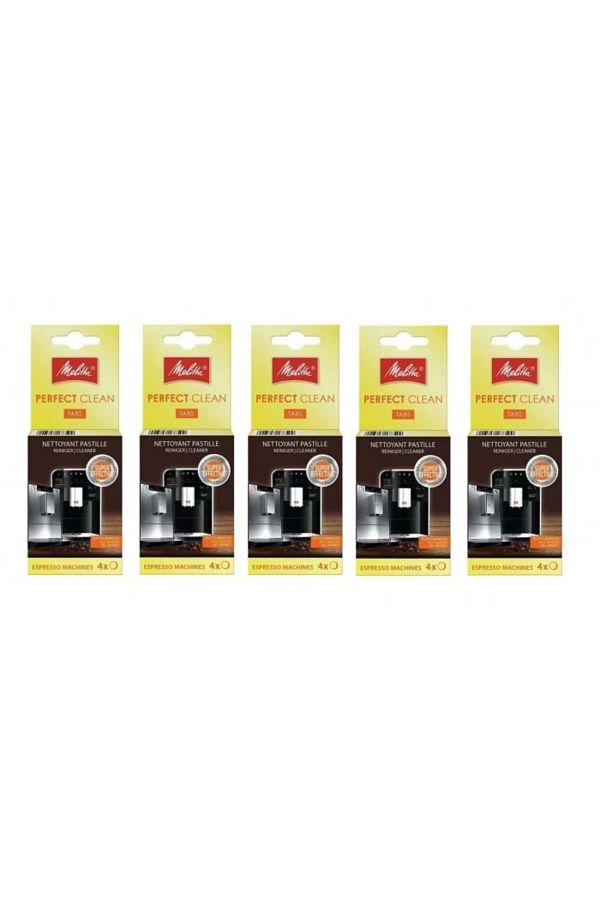 melitta-Cleaning Tablets for Espresso Machine, 6762481 Perfect Clean, 20 pcs x 1.8 g 1