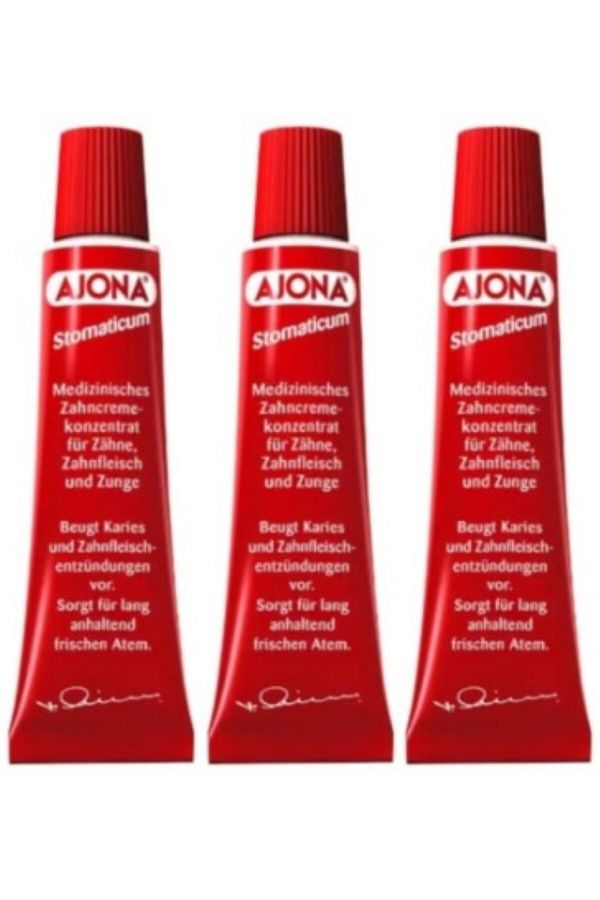 Ajona-Stomatikum Toothpaste 25mlx3 Pieces 1