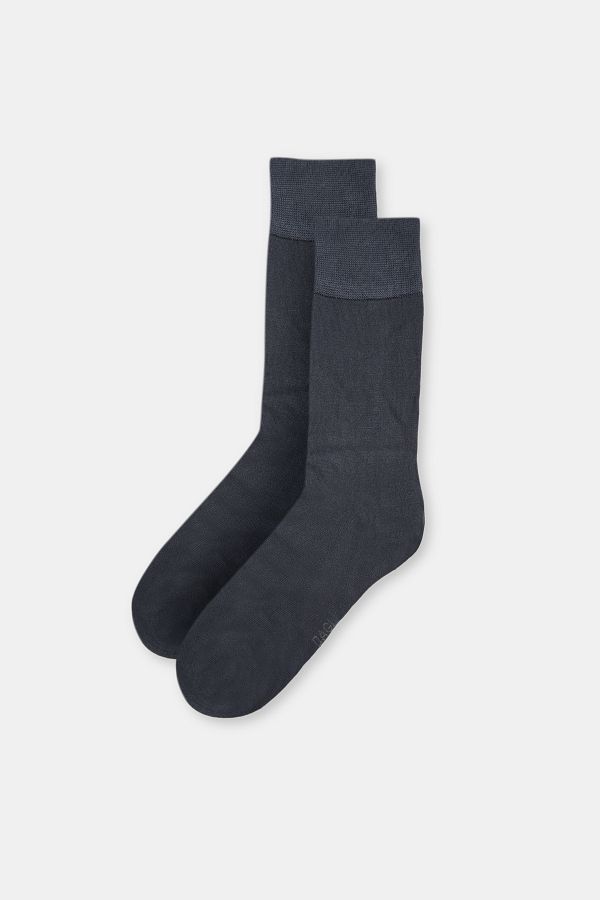 Dagi-Anthracite Bamboo 20/1 Men's Socks 1