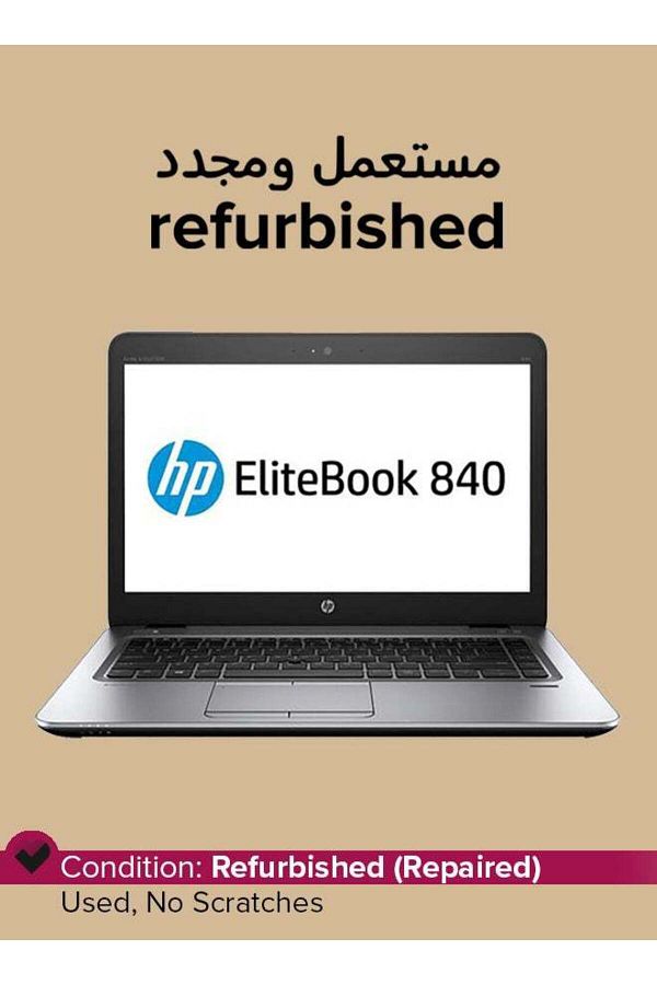 HP-Pre-Owned Elitebook 840 G4 14-inch Intel Core i5 7th Gen 8 GB 256 GB Intel HD Graphics Silver 1