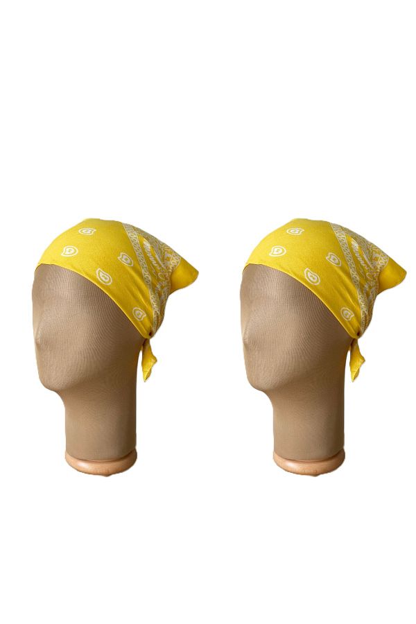 Rupen Kraft-100% cotton classic pattern unisex 2-piece bandana set colorful bandana ethnic patterned a quality bandana 1