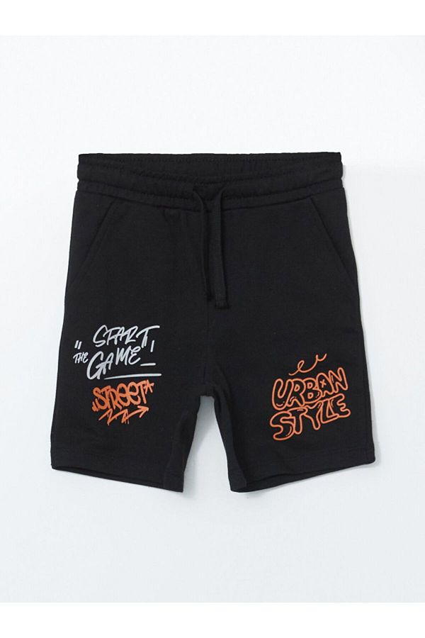 LC Waikiki-LCW ECO Boy's Shorts with Elastic Waist 1