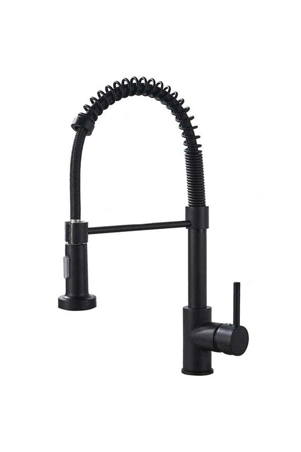 CasaVie-Professional kitchen faucet, with flexible shower, 2 flow functions, matte black, code 1335 1