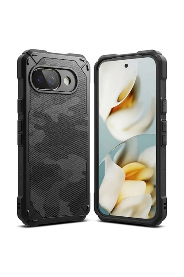 SOL-Phone Case for Google Pixel 9a, A77, Polycarbonate, Camo Black 1