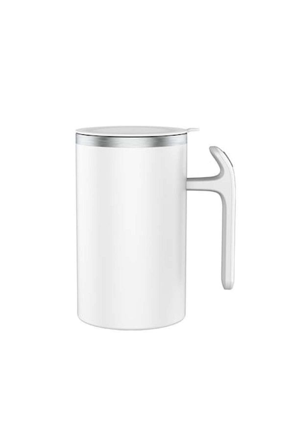 Floppy-Portable mug with built-in mixer, battery-powered, 380 ml, white 1