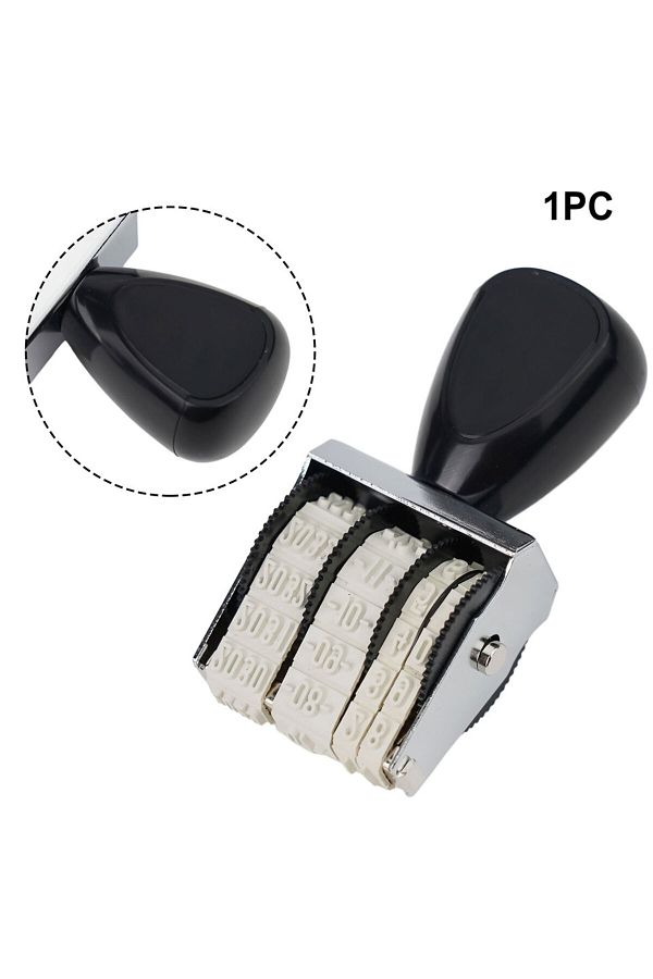 Choice-A Reliable Manual Date Stamp Adjustable Date Marking from 2020 to 2031 Clear Imprint Ideal for Offi. 1