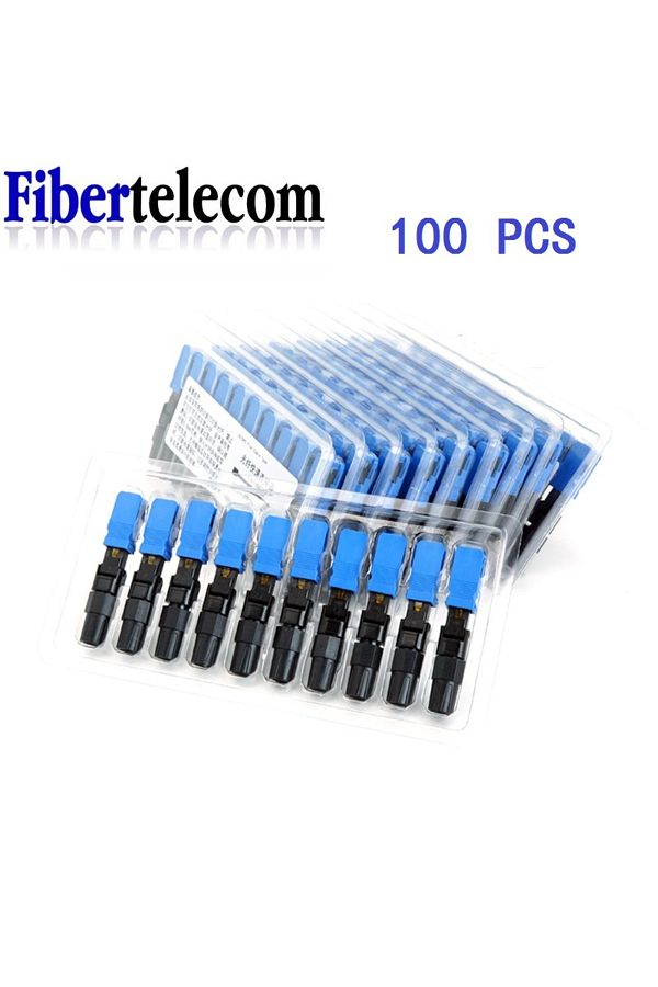 Choice-100 قطعة UPC K SC-UPC موصل الألياف البصرية السريع البارد UPC موصل الألياف البصرية المدمج السريع C 1