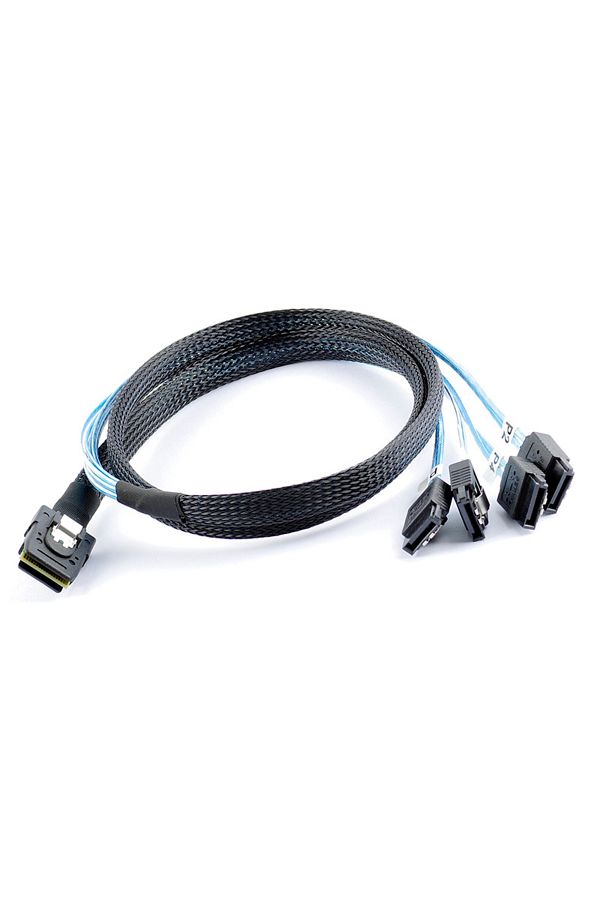 Choice-0.5 m Blue MINI SAS 36P SFF 8087 to 4 SATA3 6G Array Card 1 Change 4 Data Connection Server Cables 1