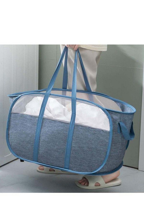 COOYA-Collapsible Laundry Basket,Pop Up Laundry Hamper with Dual Handles,Durable Foldable Laundry Basket 1