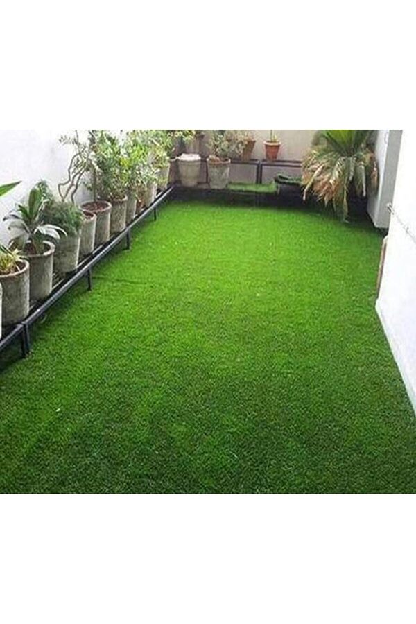 genric-FFD Artificial Grass Carpet Green Synthetic Turf Mat High Density Grass Carpet Fake Grass 2x5m 1