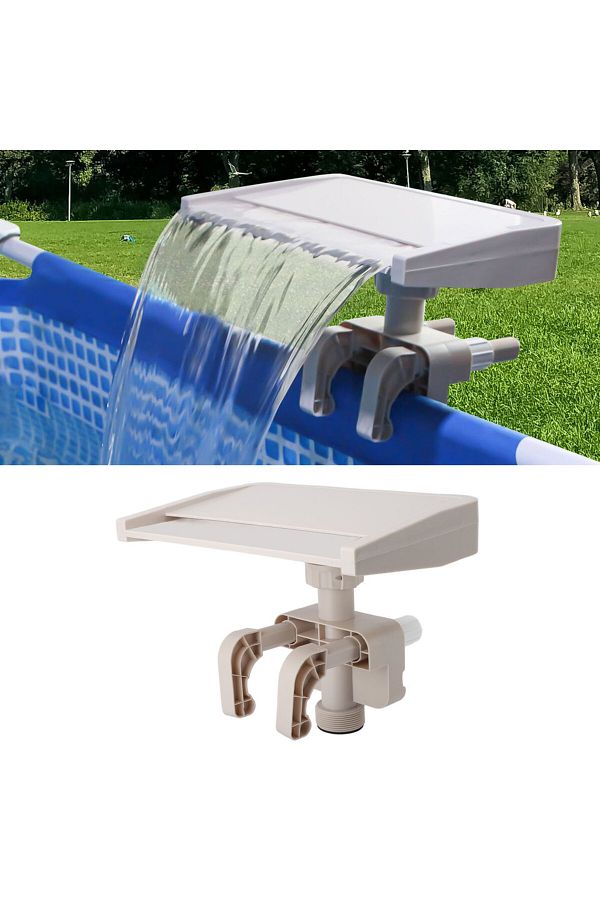 Choice-Relaxing Waterfall Cascade Ground Swimming Pool Fountain Spillway Attachment Detachable PVC Pool... 1