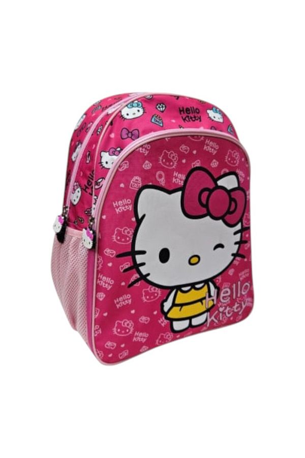 Hello Kitty-Ghiozdan copii, 40x30x11 cm, doua compartimente, multicolor, My Style, Hello Kitty 1