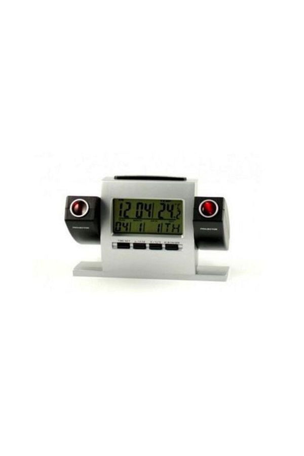alegro-Multi-function room clock, LCD display, time and temperature 1