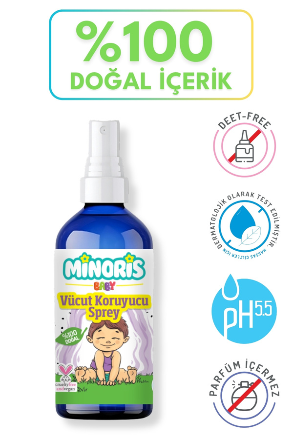 Minoris Baby Koruyucu Vücut Spreyi 100ml