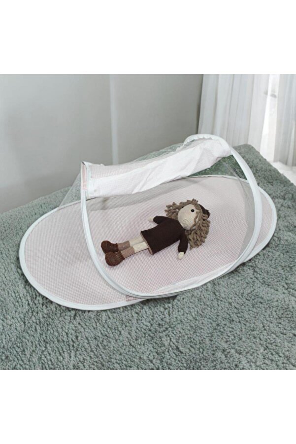 RAMDET Katlanılabilir Bebek Cibinlik 0-12 ay Bebek Tül Sineklik Haşere Koruyucu Bebek Çadırı