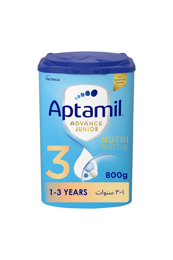 Aptamil-Advance Junior 3 Growing Up Formula Milk From 1-3 Years, Easy To Use Pack, 800g 1