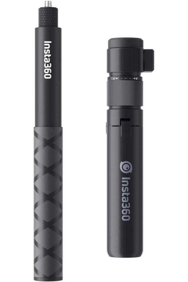 BRAZA-Insta360 Bullet Time Bundle with Invisible Selfie Stick Folded Tripod Handle 1