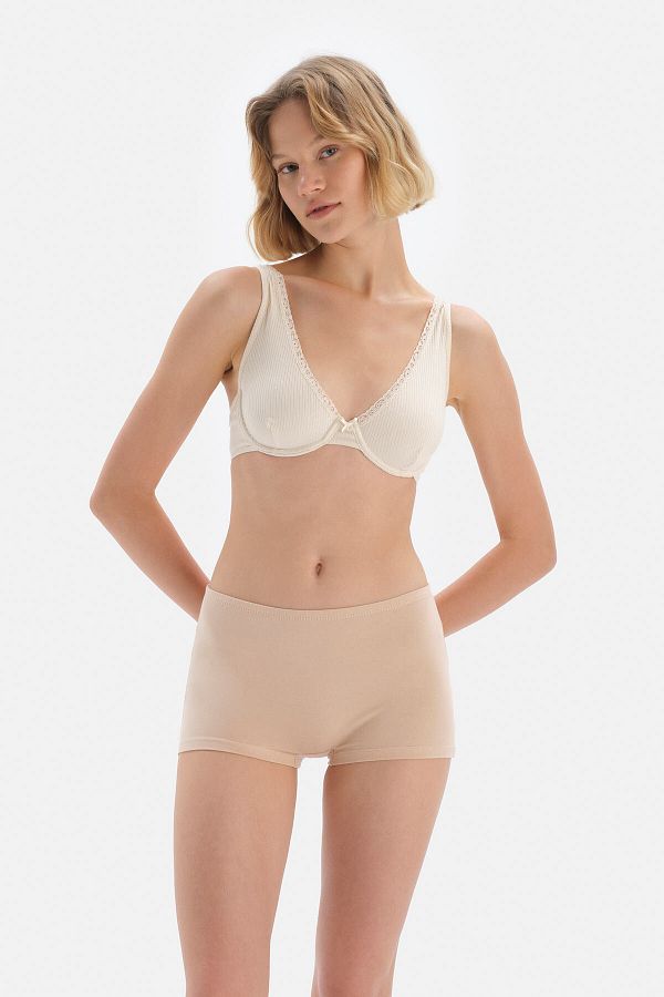 Dagi-Women's Combed Cotton Boxers 1