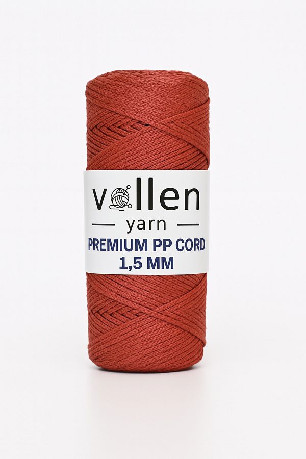vollen yarn-1.5mm-150mt Polyester Macrame Thread, Supla Thread, Bag Thread, Bracelet Thread, Macrame, Tile 1