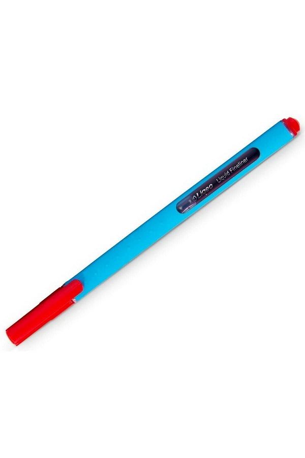 Liqeo-0.4 mm Fine Tip Felt Pen Red (8027-080) 1