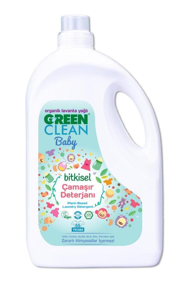 NW NessiWorld Nessiworld Green Clean Baby Bitkisel Çamaşır Deterjanı 2750 ml (55 YIKAMA)