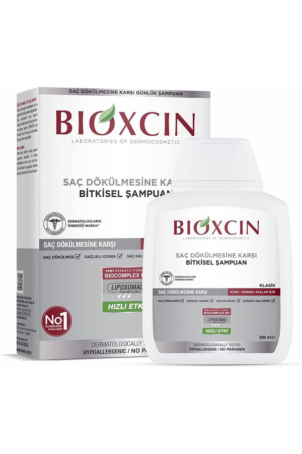 Bioxcin-شامبو جينيسيس من بيوكسين، 300 مل، للشعر الجاف والعادي 1