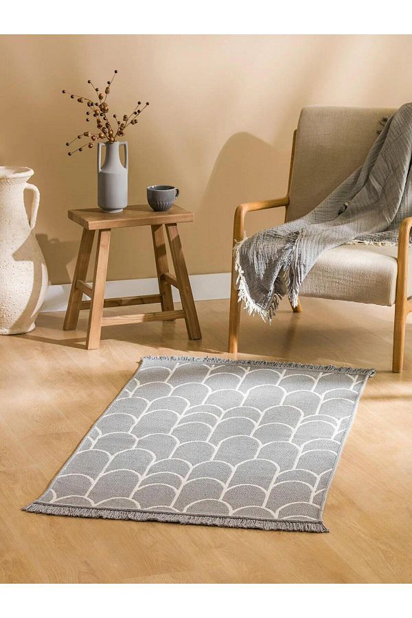 LC Waikiki-Lcw Home Patterned Double Sided Rug 80X140 cm (W5) 1