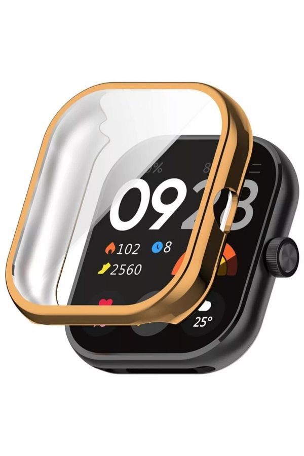 İncisoft-Redmi Watch 4 / Redmi Watch 5 Compatible Soft Silicone 360 ​​Full Protection Case and Screen Protector 1