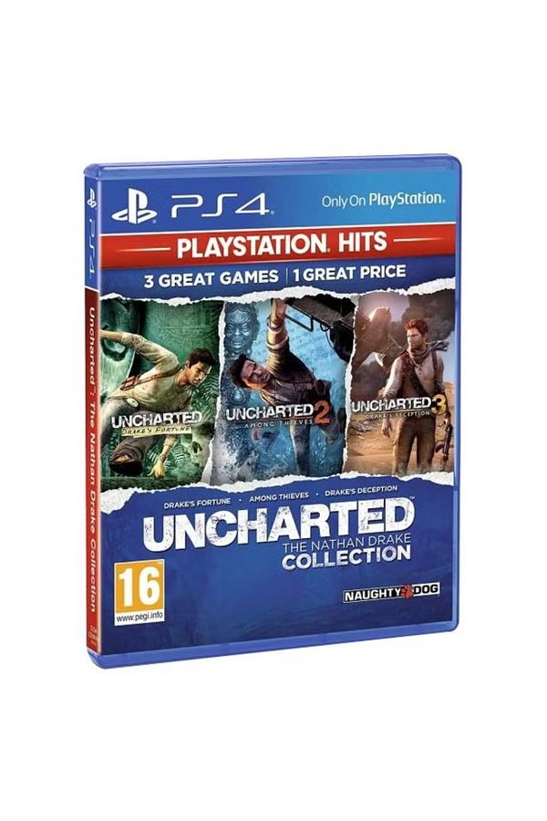 Naughty Dog-Uncharted The Nathan Drake Collection 3-in-1 PS4 Action Adventure Game Set 1