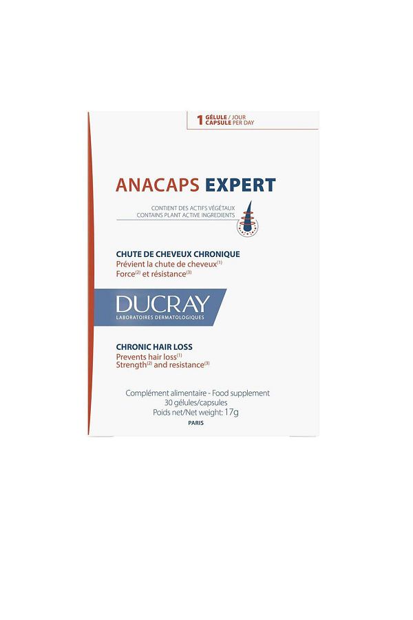 Ducray-Supliment alimentar pentru caderea cronica a parului ANACAPS EXPERT 30 buc 1