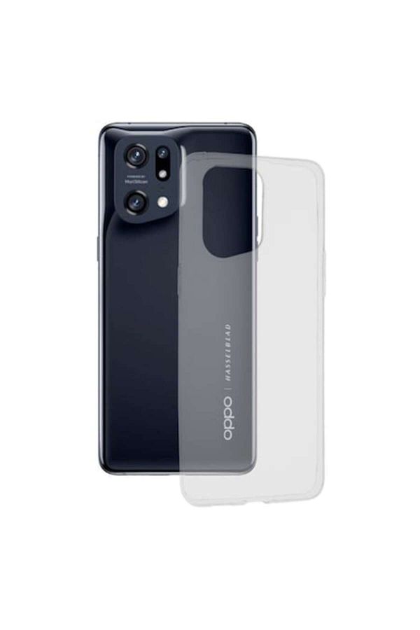 dalip-Husă de protecție compatibilă cu Oppo Find X5 Pro, silicon transparent, transparentă 1