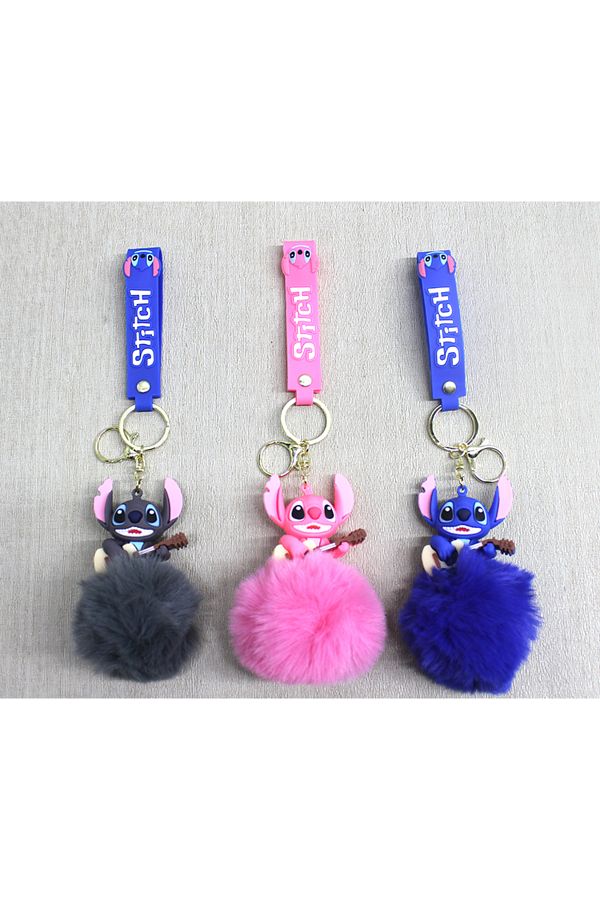 Anemore Collection-Stitch Keychain with Pompom 1