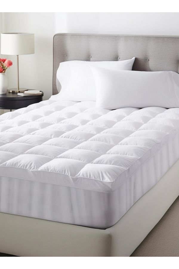 Master Home Textile-غطاء مرتبة قطني، سمك إضافي 8 سم، مع جيب عميق، متوفر بمقاسات متعددة 1