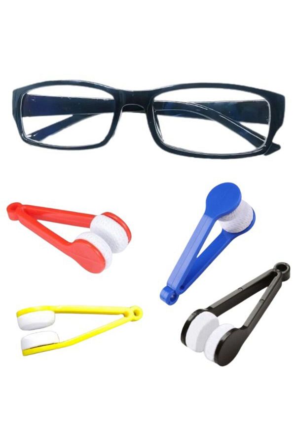 Mercaton-One4ALL reading glasses with self-adjustable diopters +0.5 to +2.50, black, with 4 microfiber cloths 1