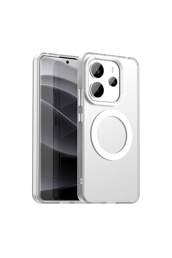 SKYDDAR INNOVATION-Case for Xiaomi Redmi Note 14 4G (Standard), CandyCase, Magsafe, sticker set, White 1