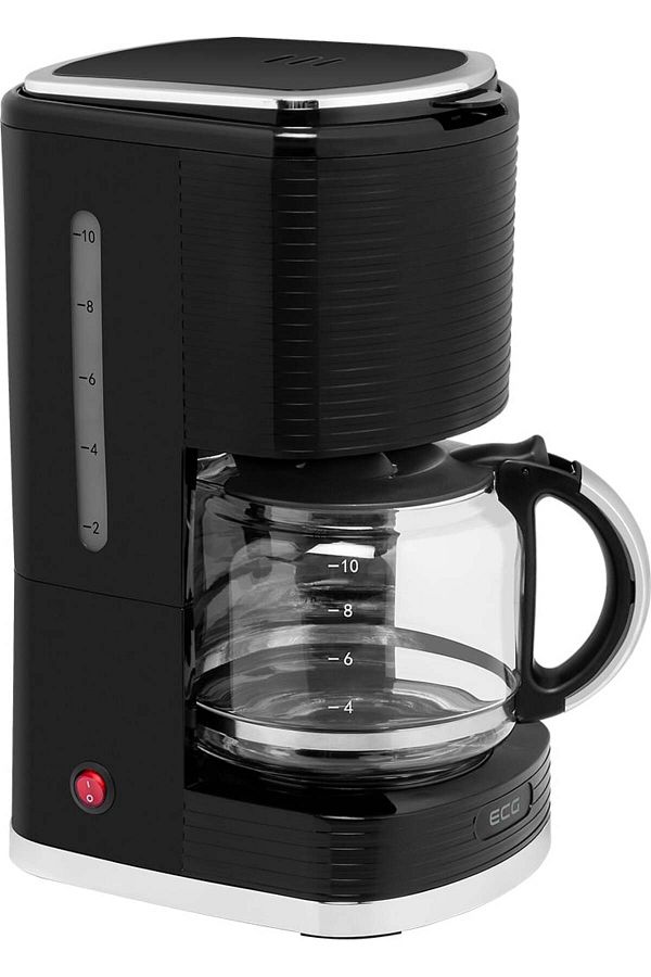 ECG-KP 2150 Stripe coffee maker, 980 W, 1.5 liters, 10 cups of coffee at once, drip-stop system 1