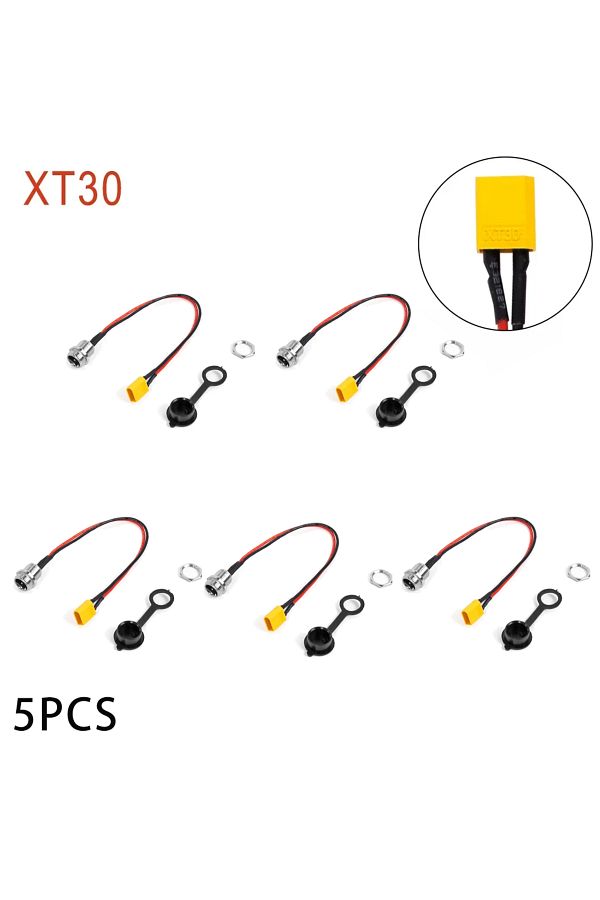 Choice-5 قطع XT30 1-10 قطع XT60 XT30 3 دبابيس منفذ شحن GX16 لـ VSETT 8 8+ 9 9+ 10+ ZERO 8 9 10 8X 10X 11X 1