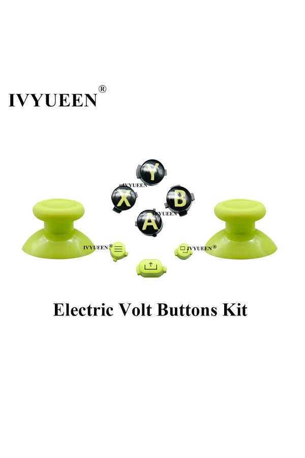 Choice-Electric Volt IVYUEEN for XBox Series X S Core Controller Thumbsticks ABXY View Menu Share Buttons M 1
