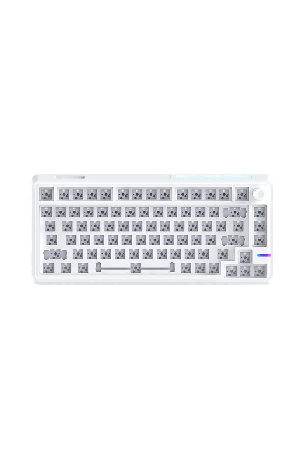 Choice-LS02 ZUOYA LS02 مجموعة لوحة مفاتيح ميكانيكية قابلة للتبديل السريع مع بلوتوث 2.4 جيجا هرتز لاسلكي RGB بإضاءة خلفية 1
