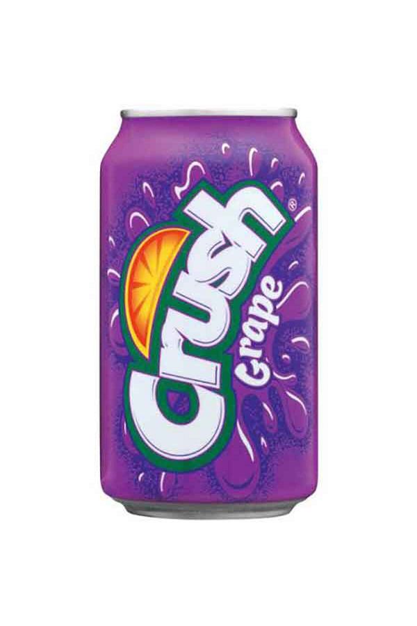 Crush-Pack of 24 Grape Soda Soft Drink (355 ml) 1