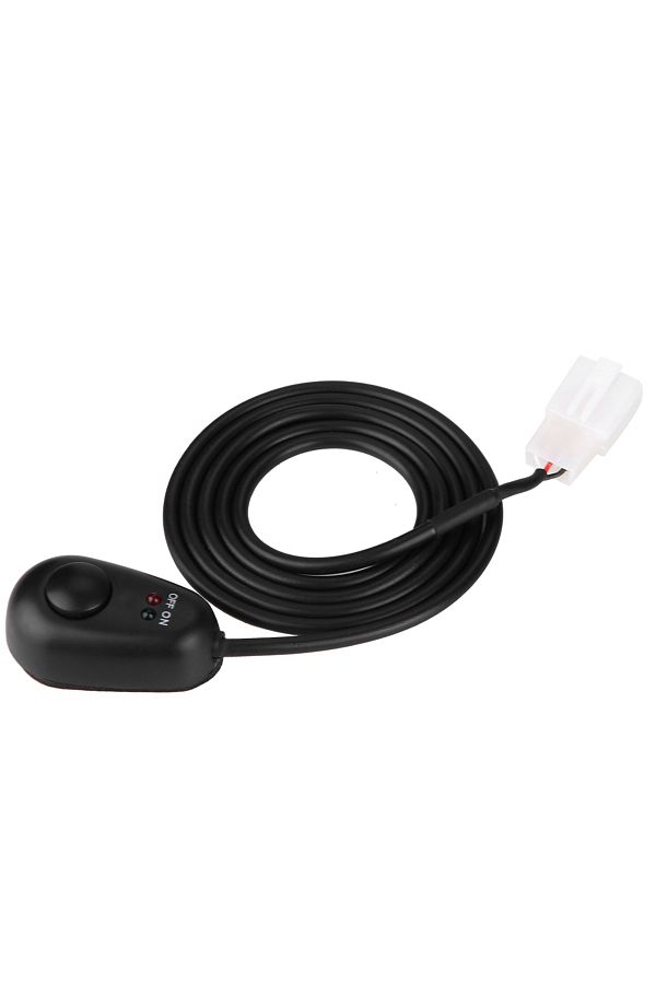 Choice-مفتاح ضغط على شكل قطرة ماء سوداء 12 فولت مع مصابيح مؤشر LED حمراء/خضراء وزر ضغط للتشغيل والإيقاف 1