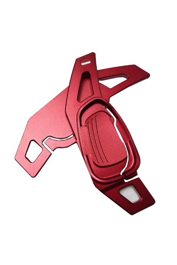 Choice-Red Car Steering Wheel DSG Shift Paddle Extension For Audi RS3 RS4 RS6 RS5 RS7 S5 SQ5 Aluminum Shift 1