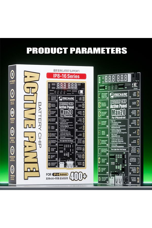 Choice-MAX20 MECHANIC MAX20 Battery Fast Charging Activation Test Board for IPhone 8-16 Series Android Repa 1