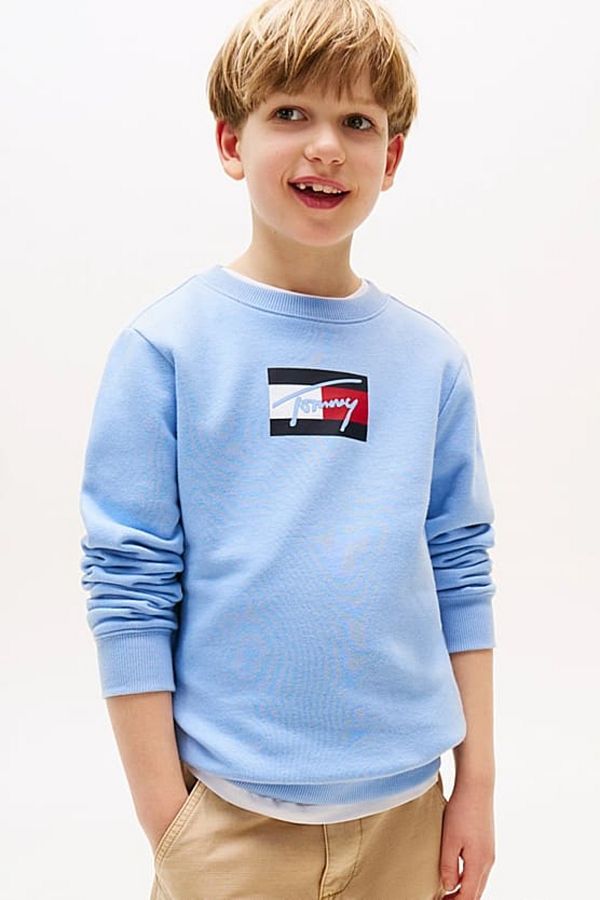 Tommy Hilfiger-TOMMY SCRIPT FLAG SWEATSHIRT 1