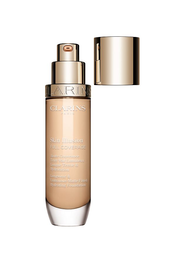 Clarins-كريم أساس سكين إيليوشن تغطية كاملة 100.4n يوفر تغطية كاملة 30 مل 1